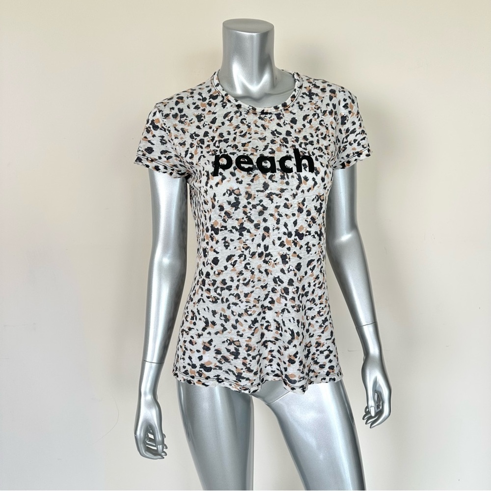 Zadig and Voltaire women linen T-shirt size XS